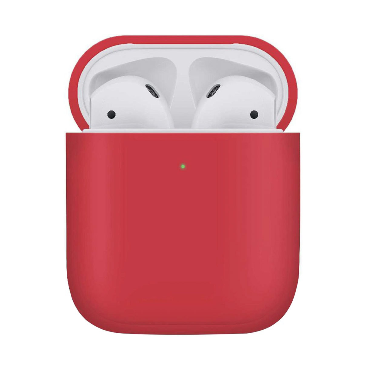Чехол VLP Plastic Case для Apple AirPods, красный
