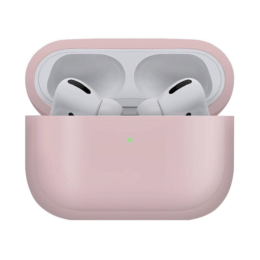 Чехол VLP Plastic Case для Apple AirPods Pro, светло-розовый
