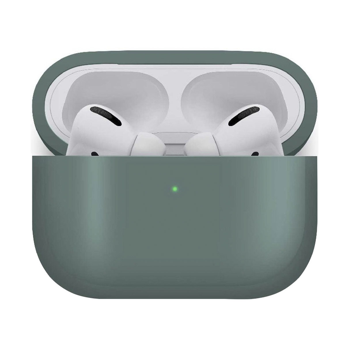 Чехол VLP Plastic Case для Apple AirPods Pro, темно-зеленый