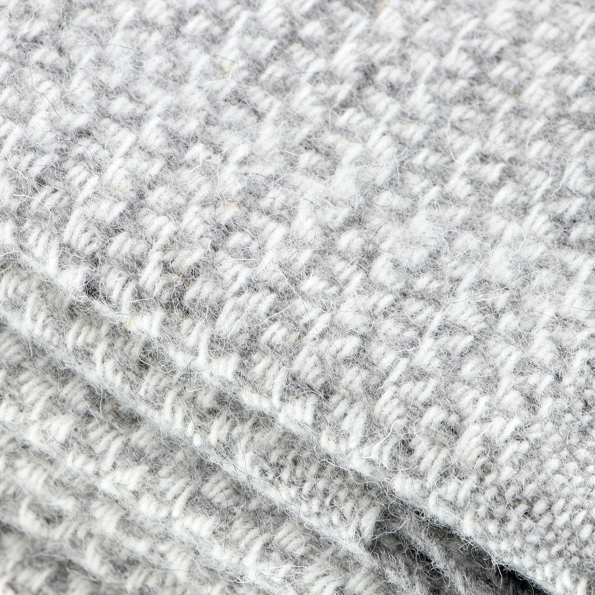 Плед Home blanket aldona 130х190 белый-серый - фото 3