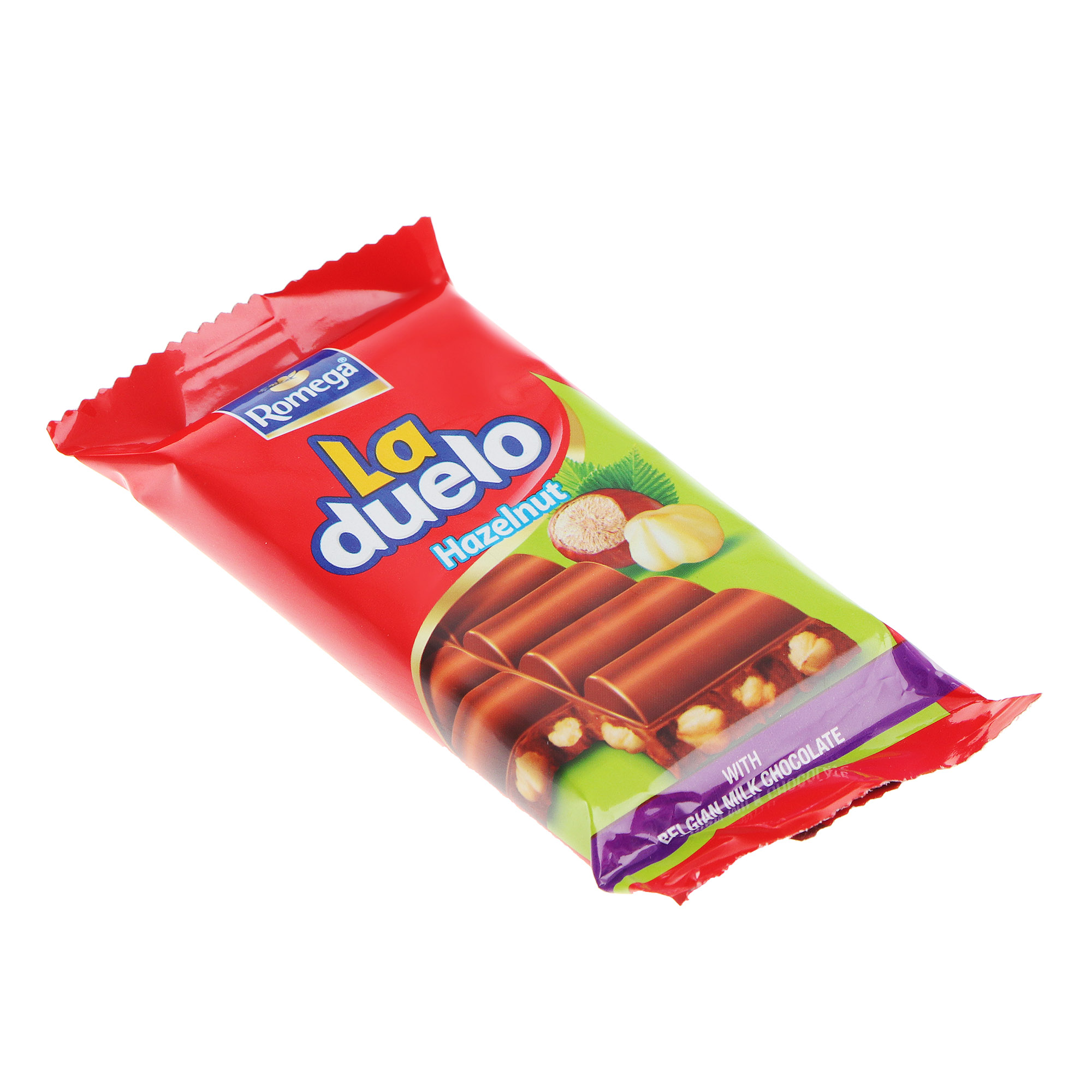 

Шоколад молочный Romega La Duello с фундуком 60 г