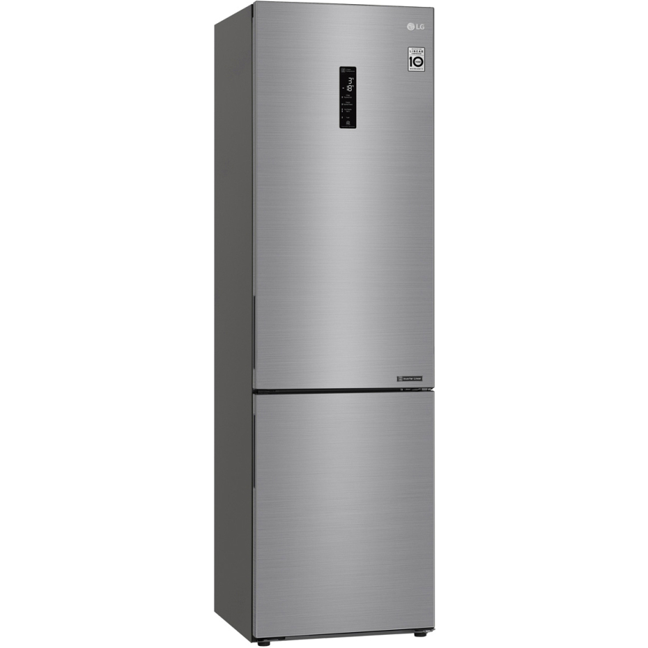 Холодильник LG DoorCooling GA-B509CMQZ, цвет серебристый - фото 1