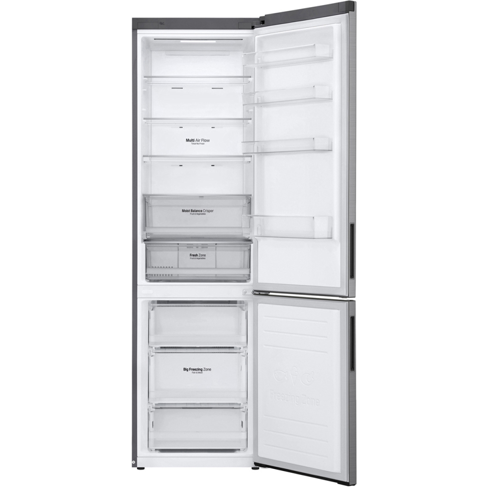 Холодильник LG DoorCooling GA-B509CMQZ, цвет серебристый - фото 3