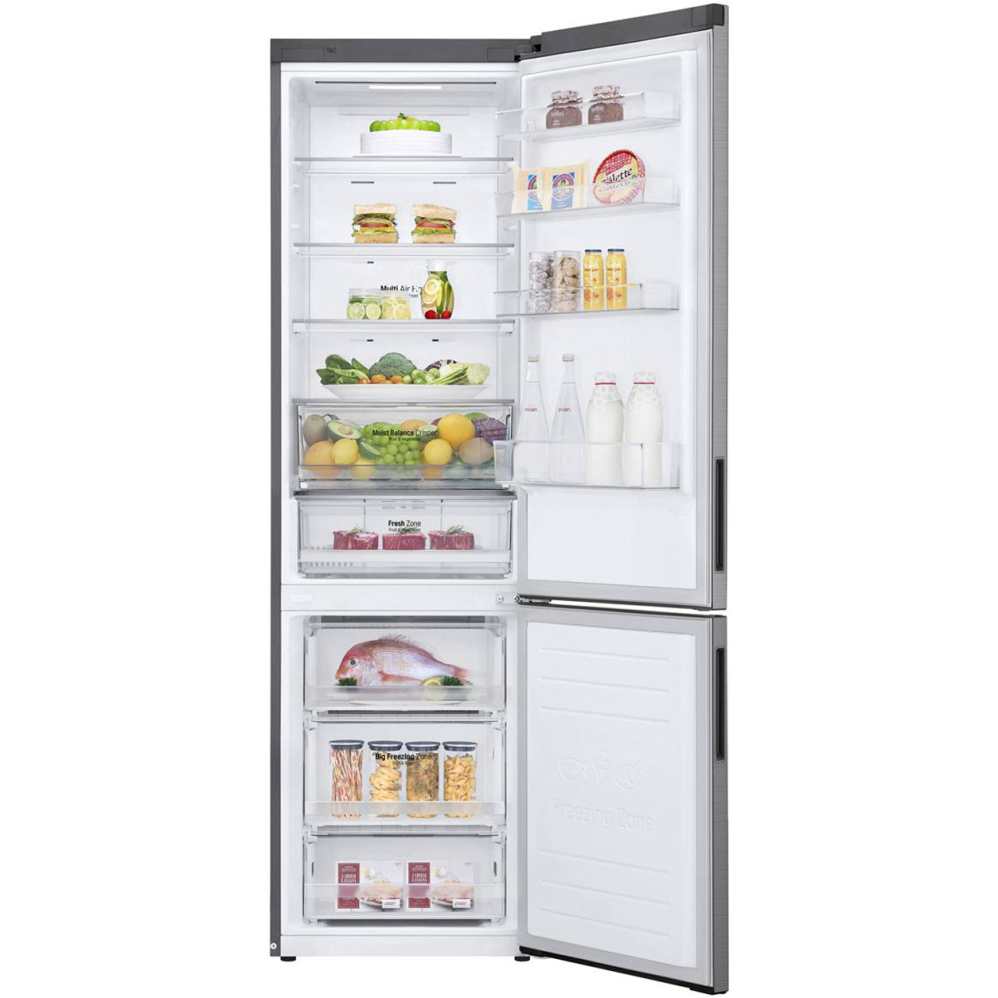 Холодильник LG DoorCooling GA-B509CMQZ, цвет серебристый - фото 4