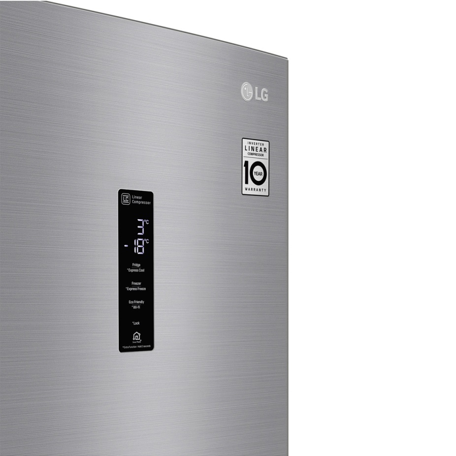 Холодильник LG DoorCooling GA-B509CMQZ, цвет серебристый - фото 6