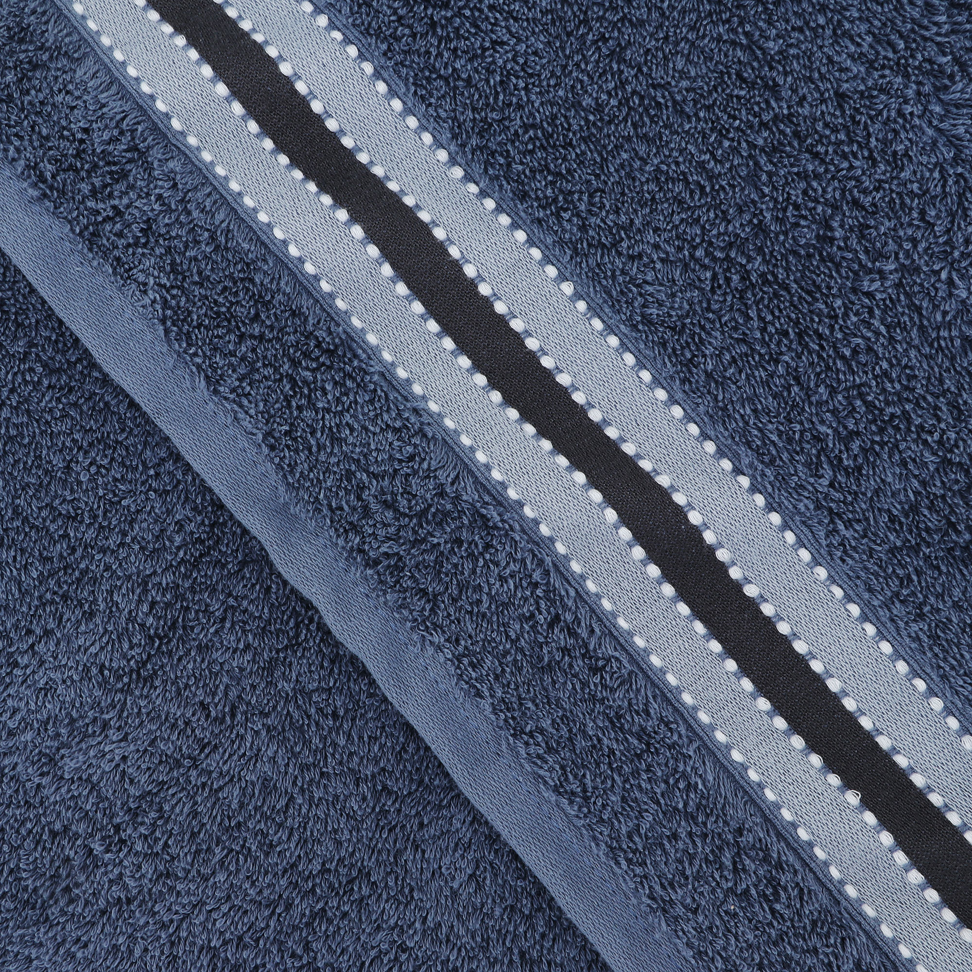фото Полотенце махровое asil lux lines blue 70x140 см