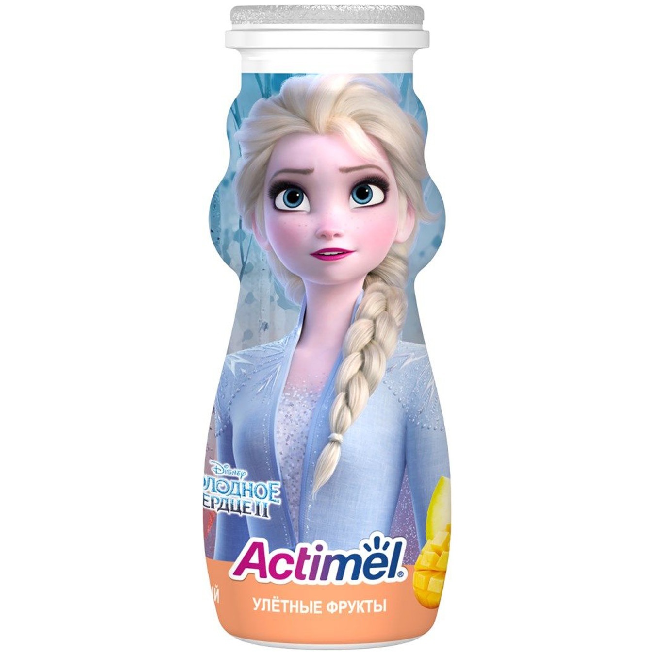Напиток кисломолочный Actimel Манго, груша, дыня 2.5%, 100 г