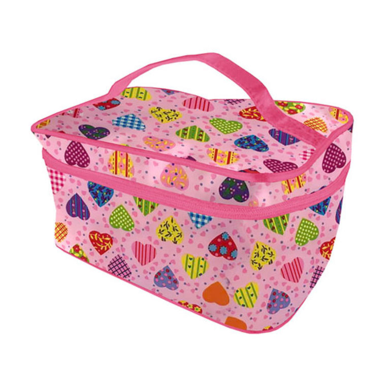 Косметичка-чемодан Studio Style Лето 20,5х13 см, цвет розовый - фото 1