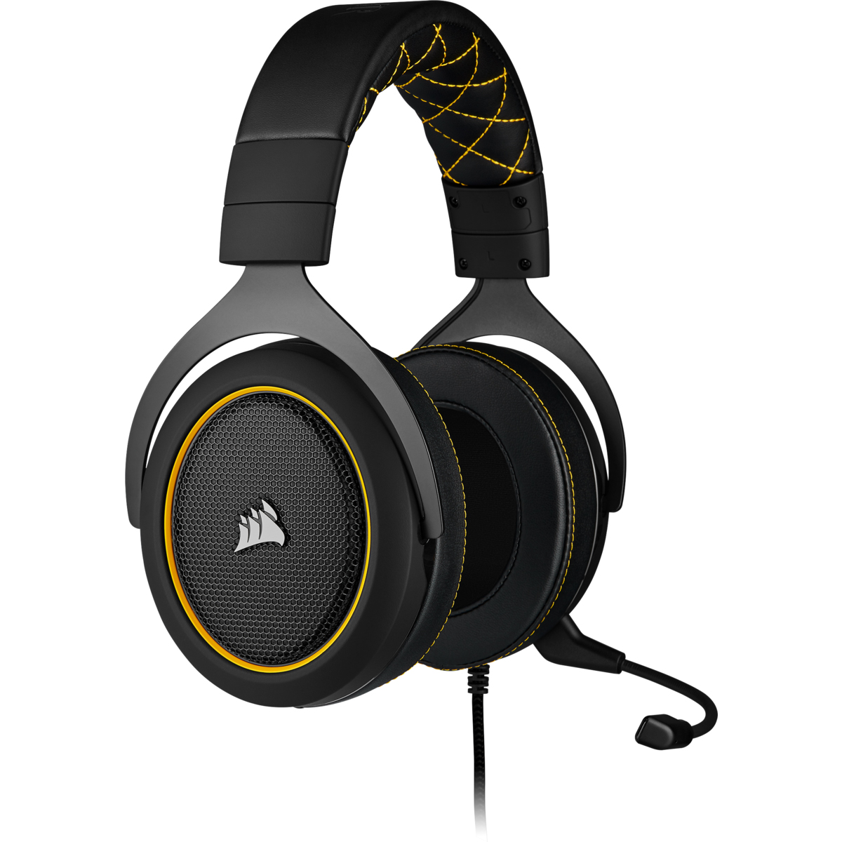 Наушники Corsair HS60 Pro Surround Gaming Headset Yellow