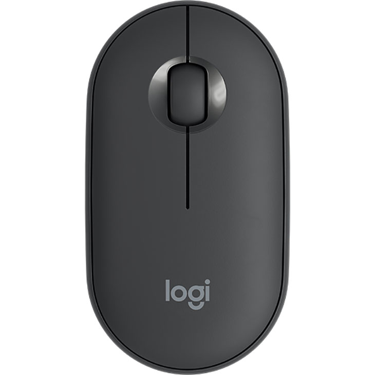 фото Компьютерная мышь logitech pebble m350 graphite 910-005718