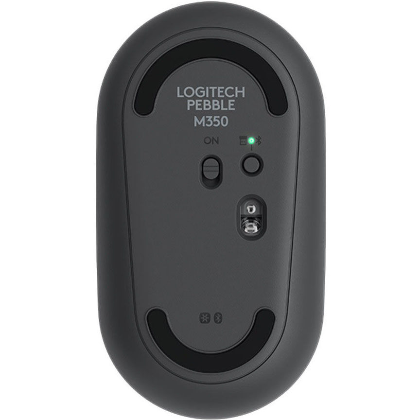 фото Компьютерная мышь logitech pebble m350 graphite 910-005718