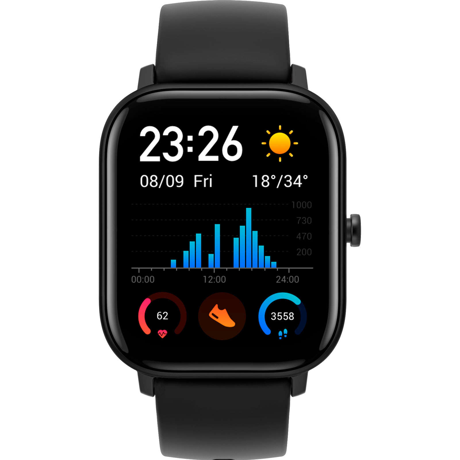 Умные часы Xiaomi Amazfit GTS Black