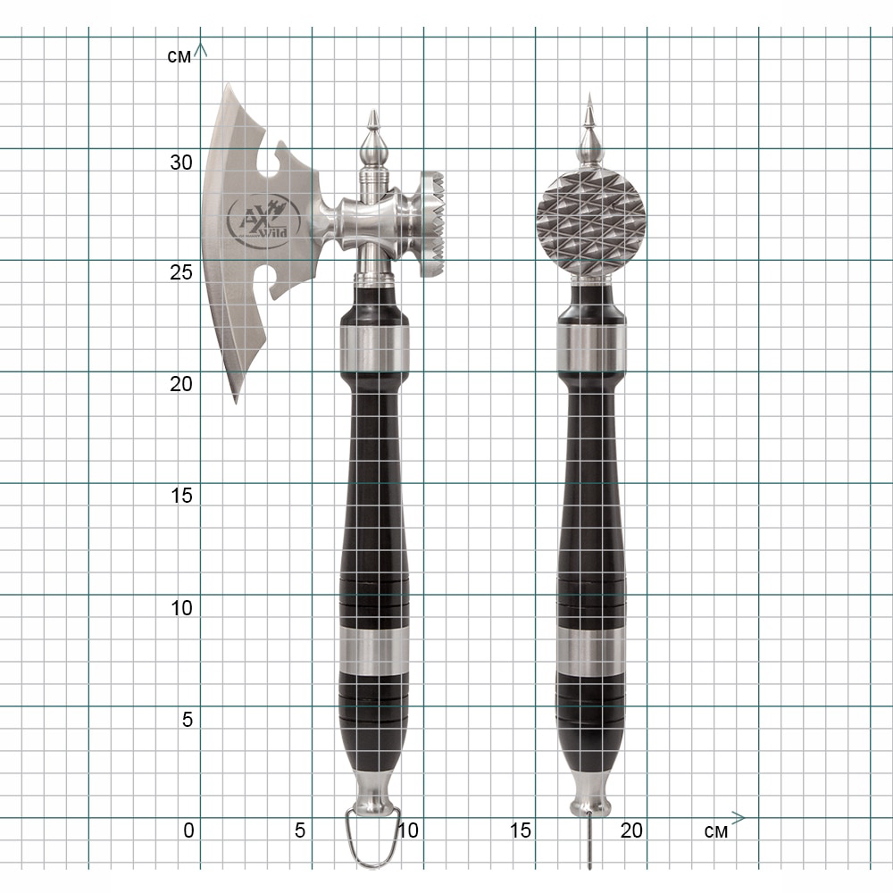 фото Топорик разделочный axwild blitzkrieg 32 см