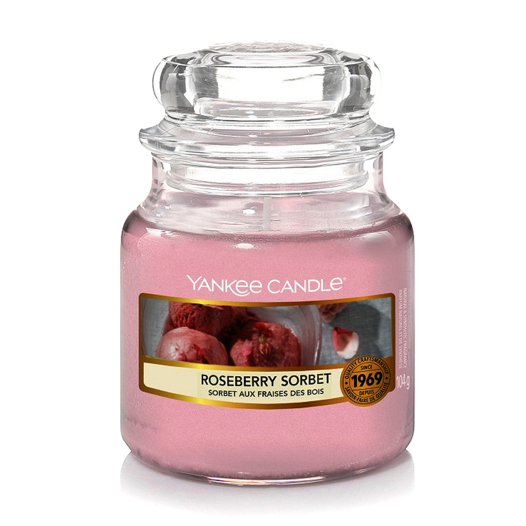 фото Свеча малая yankee candle земляничный сорбет