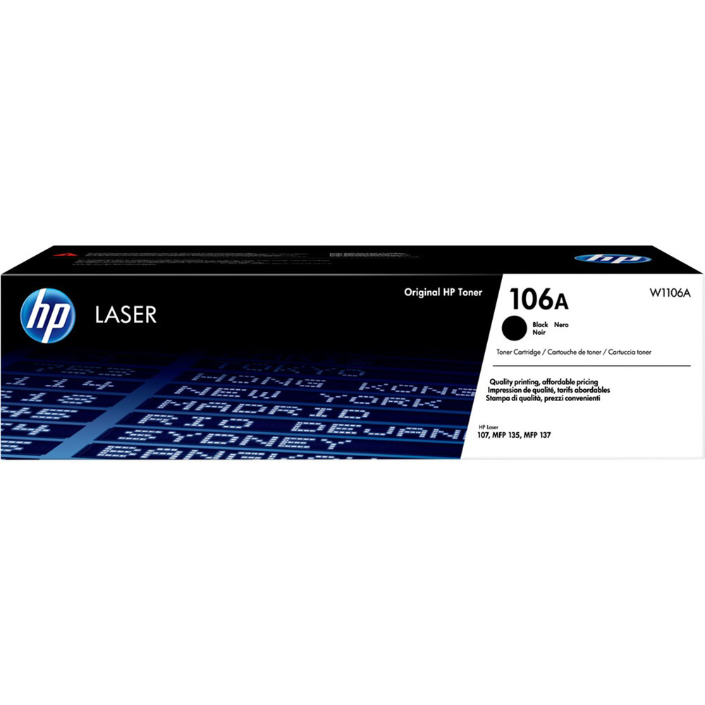 Картридж HP Lazer 106A W1106A Black