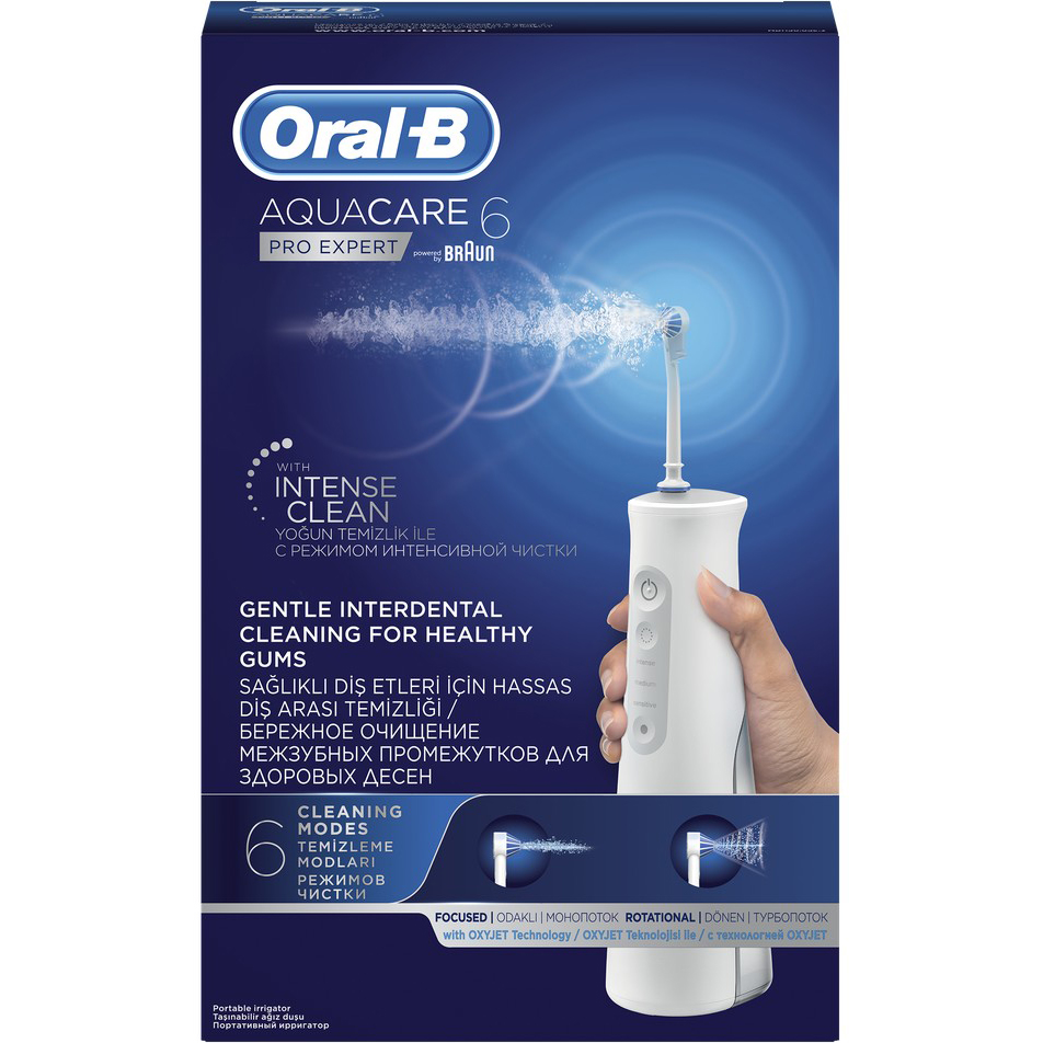 фото Ирригатор braun oral-b aquacare 6 pro-expert mdh20.026.3