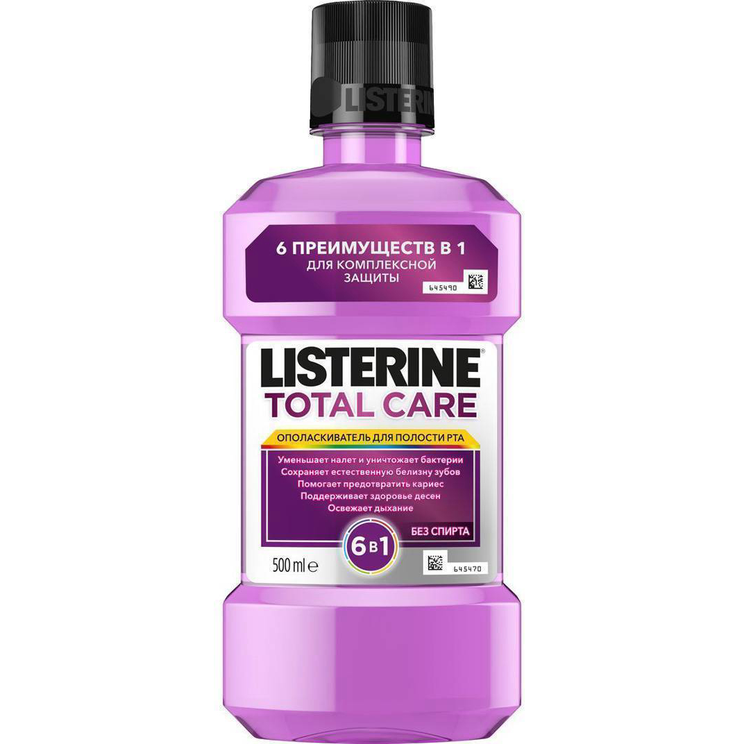 фото Ополаскиватель listerine total care 500 мл