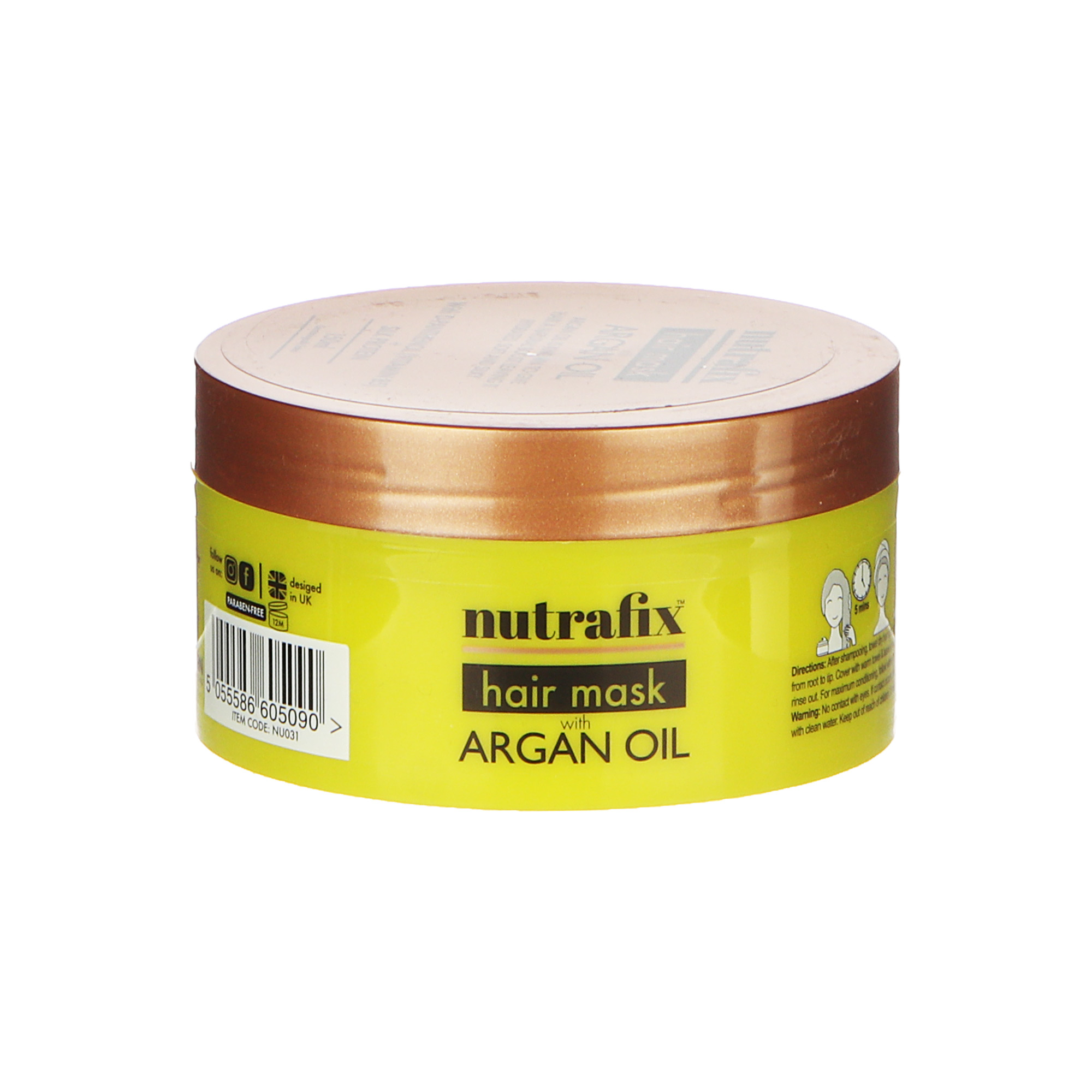 фото Маска для волос nutrafix argan oil с аргановым маслом 150 мл