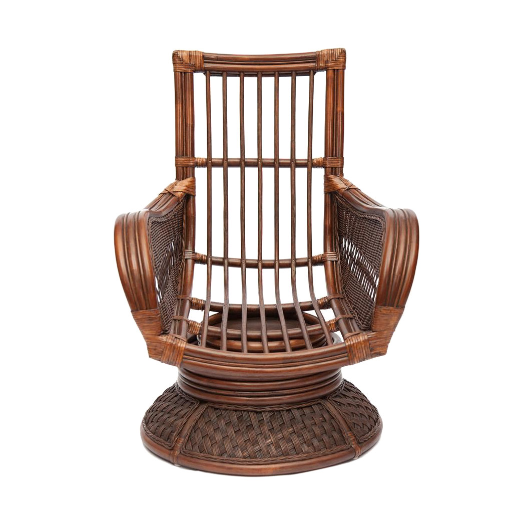 Кресло-качалка TC с подушкой 76х94х95 см, цвет античный орех - фото 7