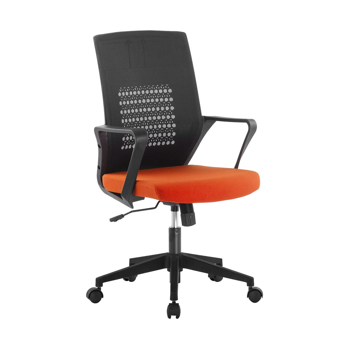Кресло компьютерное TC оранжевый/черный 107х53х48 см - фото 1