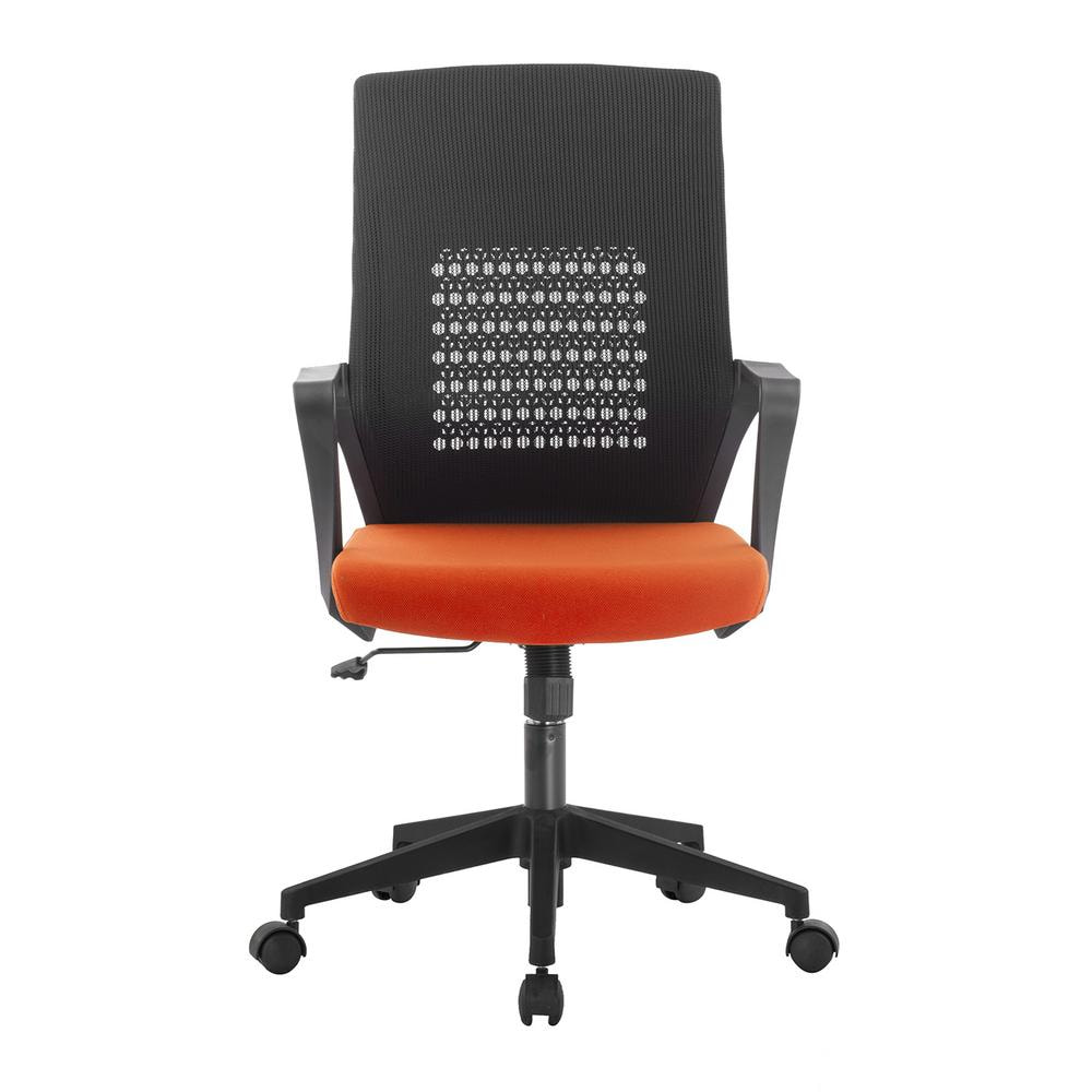 Кресло компьютерное TC оранжевый/черный 107х53х48 см - фото 4