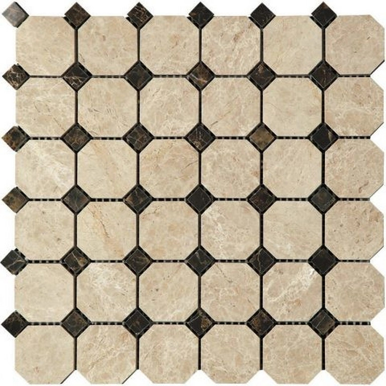 фото Мозаика natural octagon 7m036+7m076-bp 30,5x30,5 см