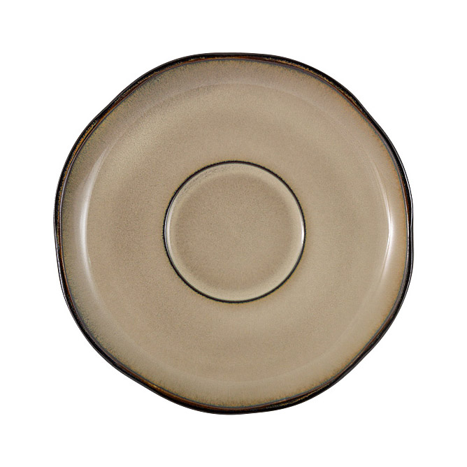 Чашка с блюдцем JULIA VYSOTSKAYA Copper 0,18 л, цвет серо-коричневый - фото 2