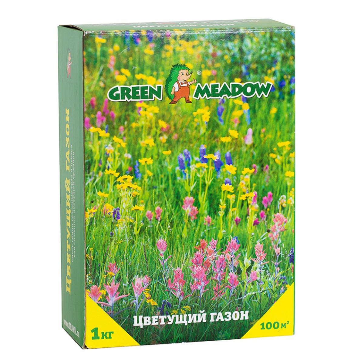 фото Газон green meadow цветущий 1 кг