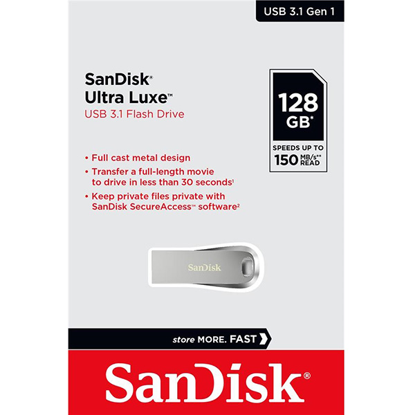 фото Флеш-накопитель sandisk ultra luxe 128gb