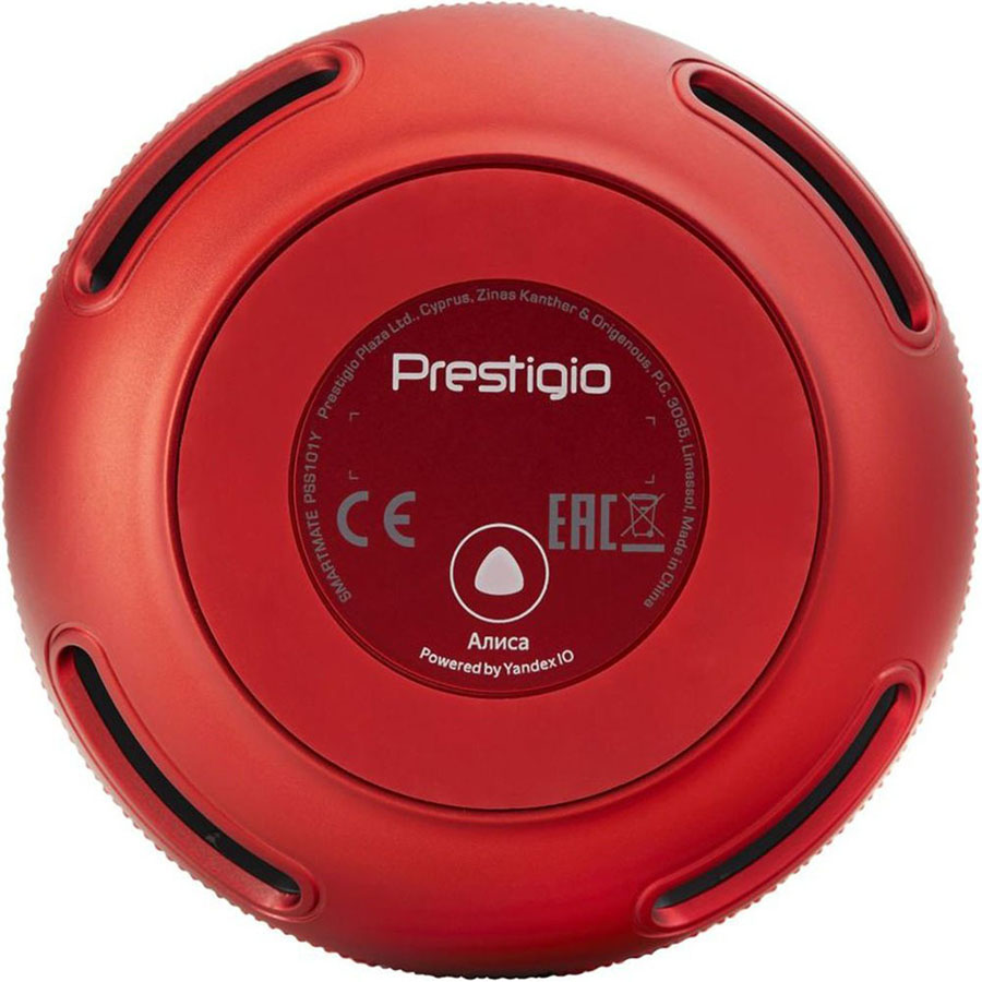 фото Умная колонка prestigio smartmate red