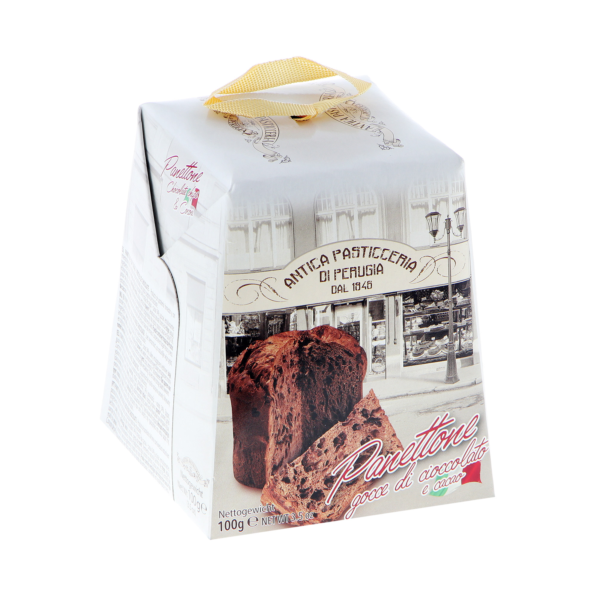 фото Кекс мини tedesco panettone с шоколадной крошкой 100 г