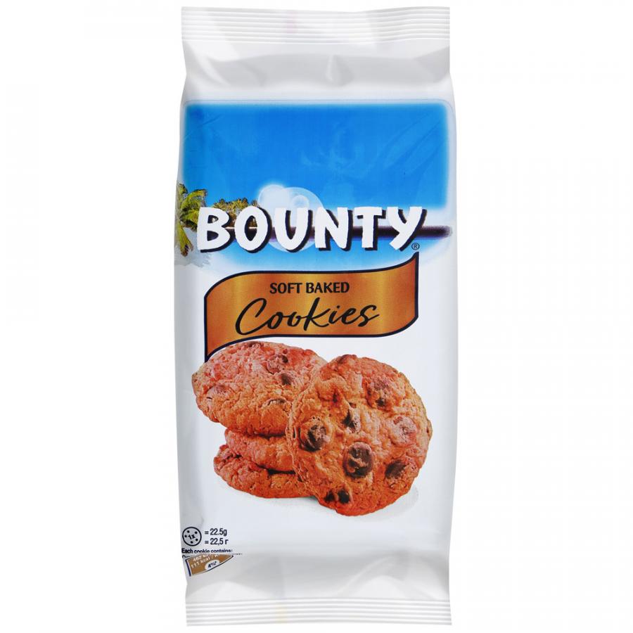 

Печенье Bounty с молочным шоколадом и кокосом 180 г