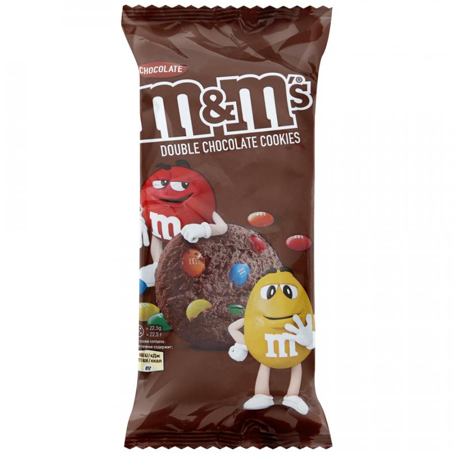 фото Печенье m&m's с драже и молочным шоколадом 180 г