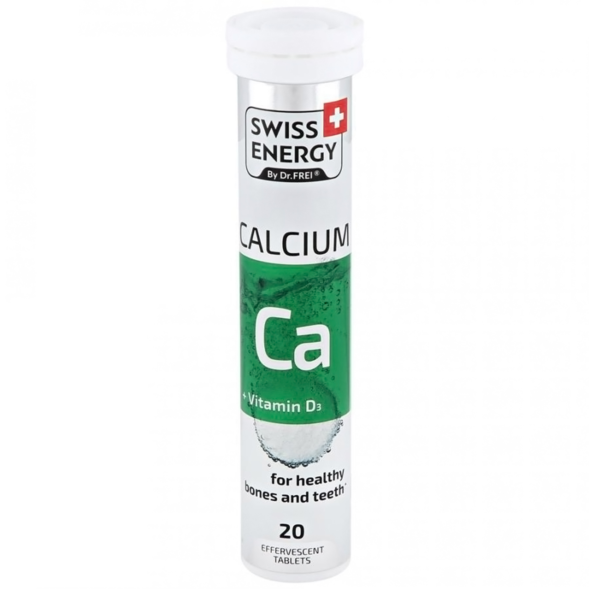 Витамины Swiss Energy Кальциум + витамин D3, 20 таблеток