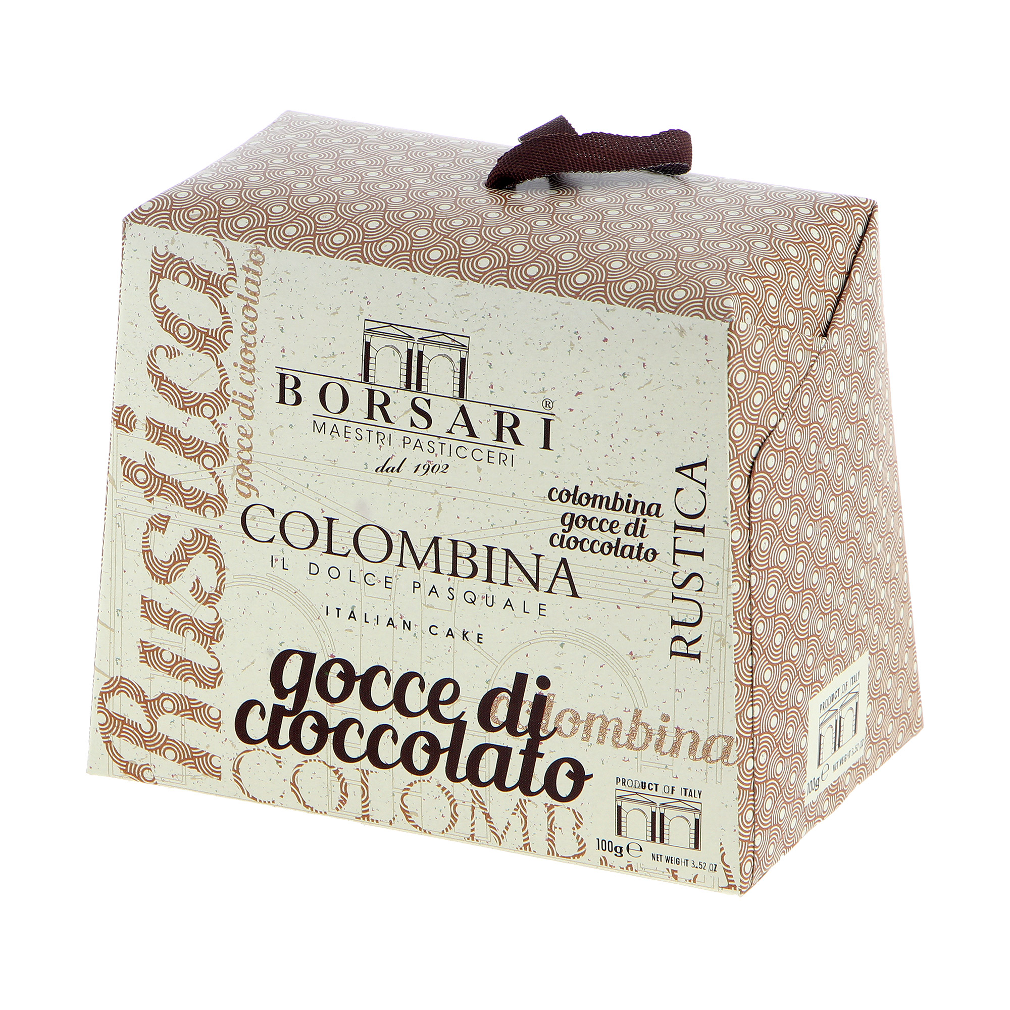 Кекс Borsari Colombina с шоколадной крошкой 100 г