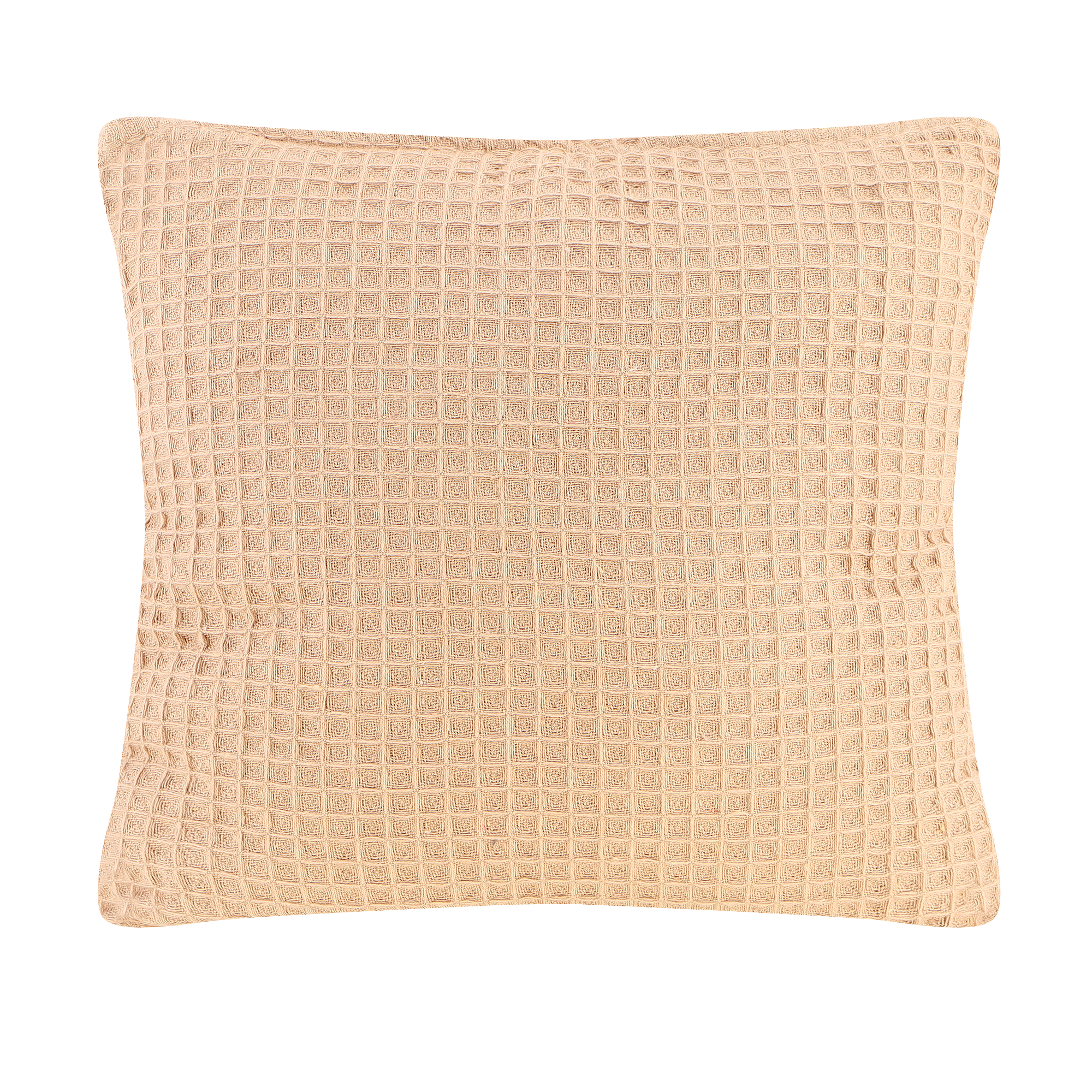 Подушка вафельная Homelines textiles solid 45х45см brown
