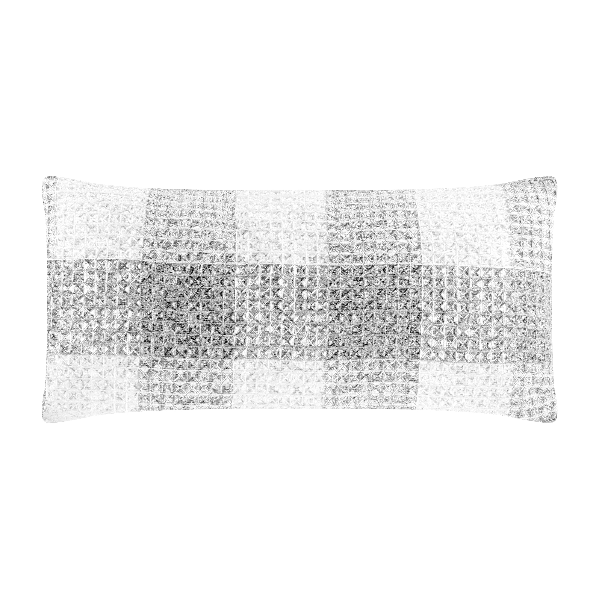 Подушка вафельная Homelines textiles check 30х60см grey