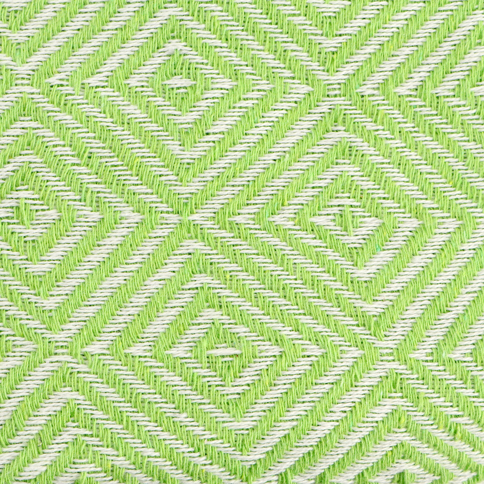 Плед Homelines textiles diamond 140x200cm green, цвет зеленый - фото 3