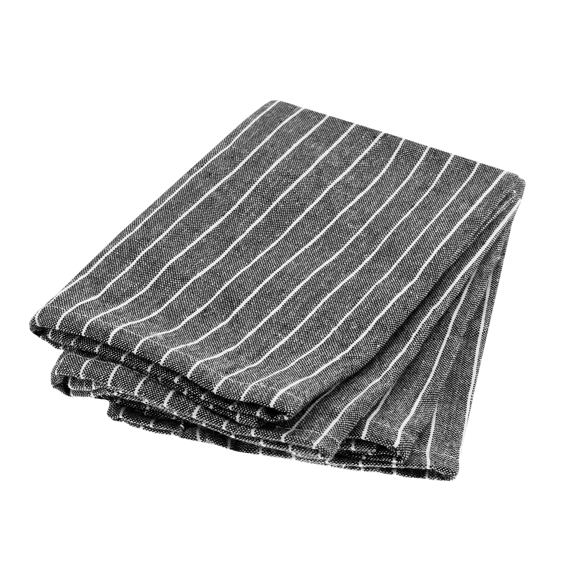 Салфетки кухонные Homelines textiles серые 40x40см blacke 4шт/набор