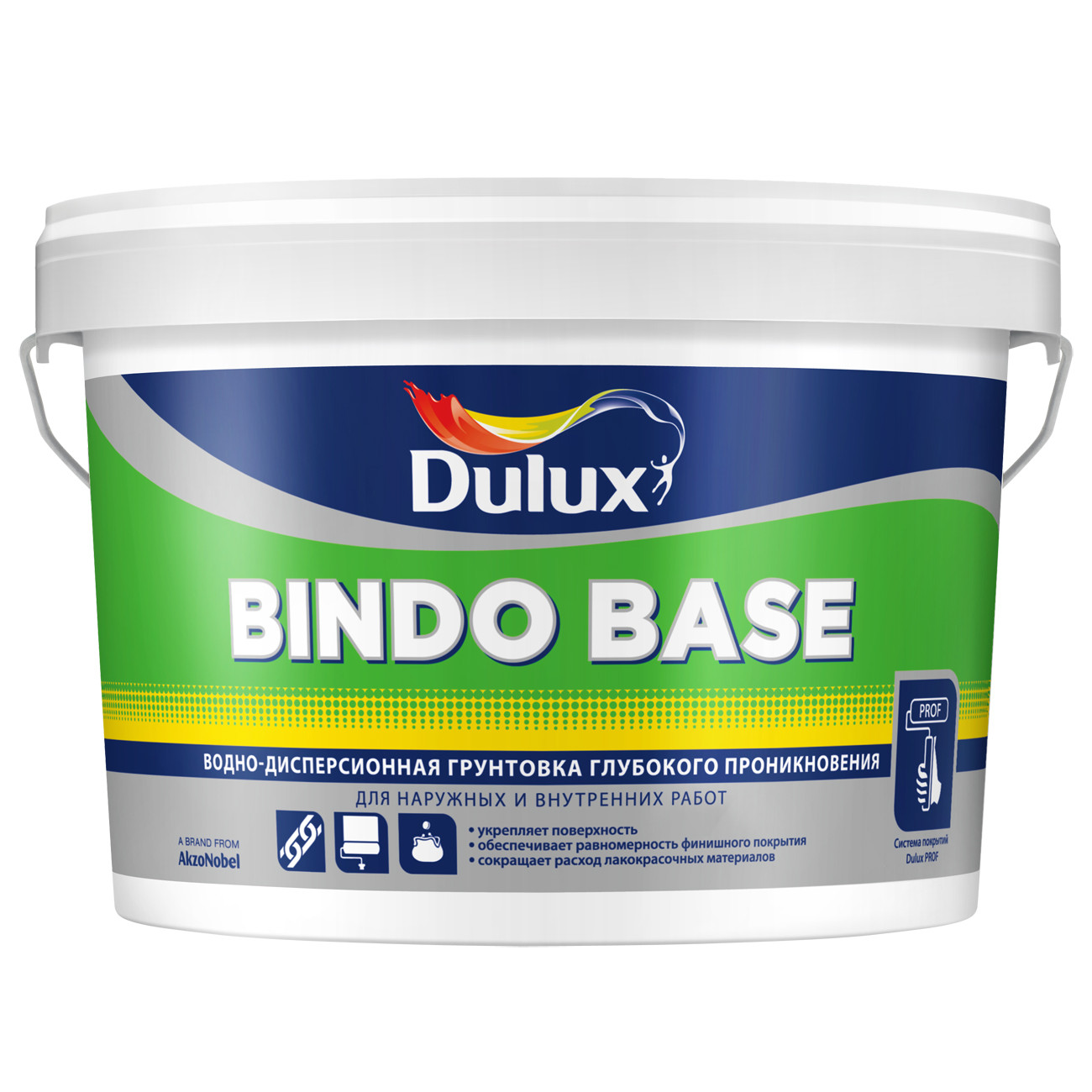 фото Грунт dulux professional bindo base 9л.