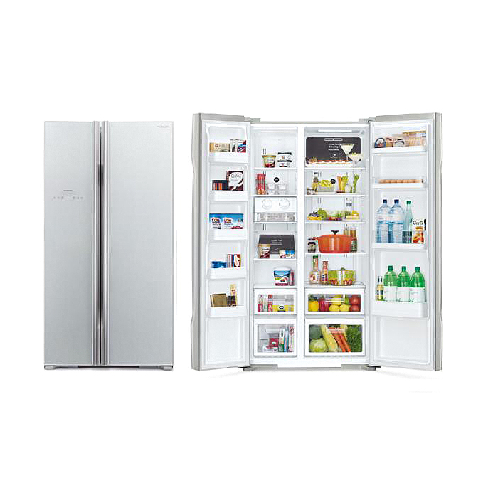 Холодильник Hitachi R-S702PU2GS, цвет серый - фото 2