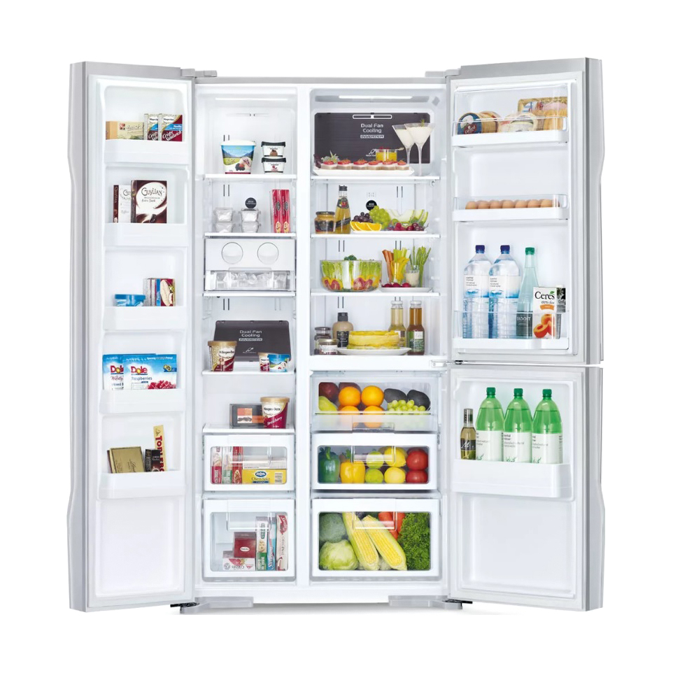 Холодильник Hitachi R-S702PU2GS, цвет серый - фото 3