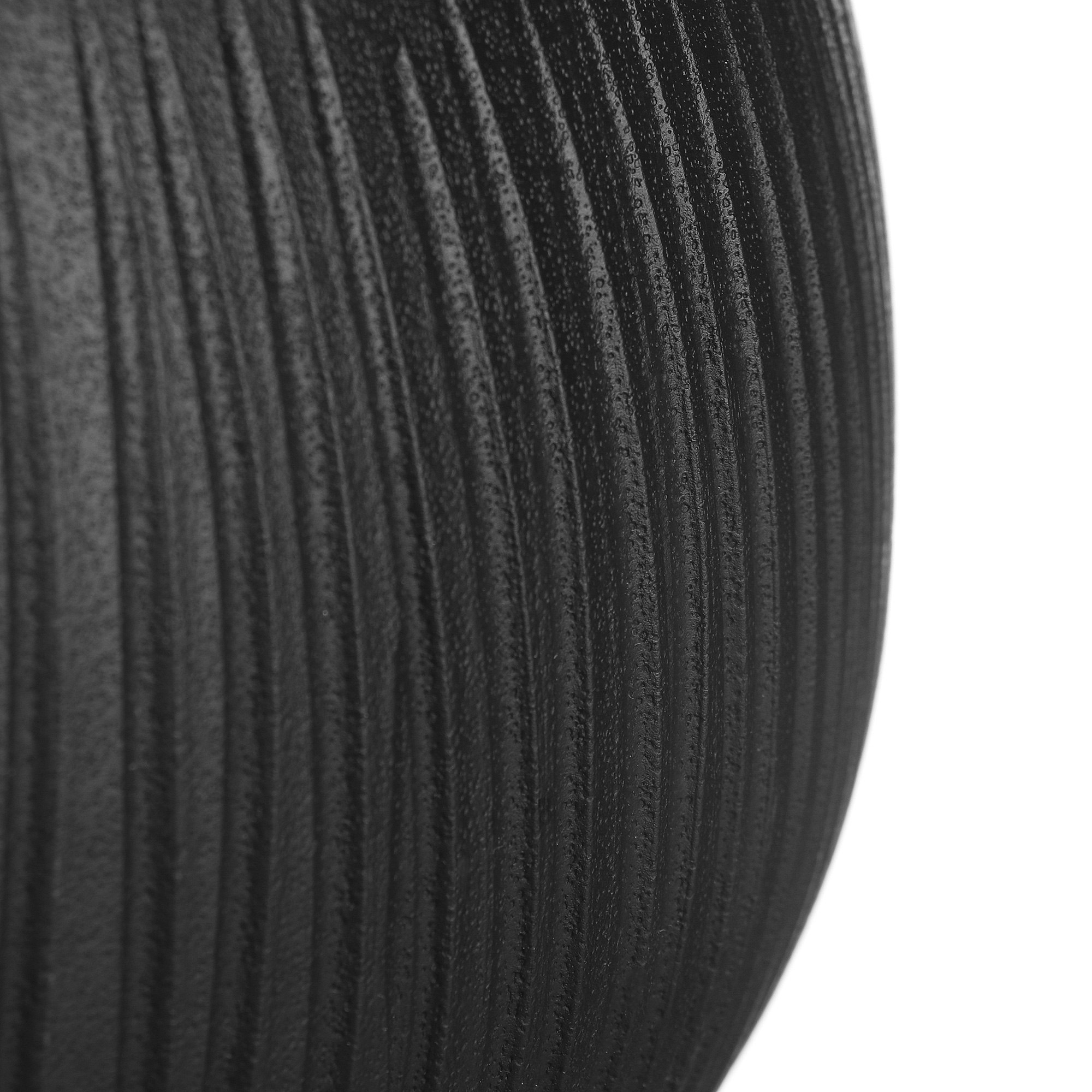 Кашпо подвесное Prosperplast Beton bowl 24х24х16см черное, цвет черный - фото 2