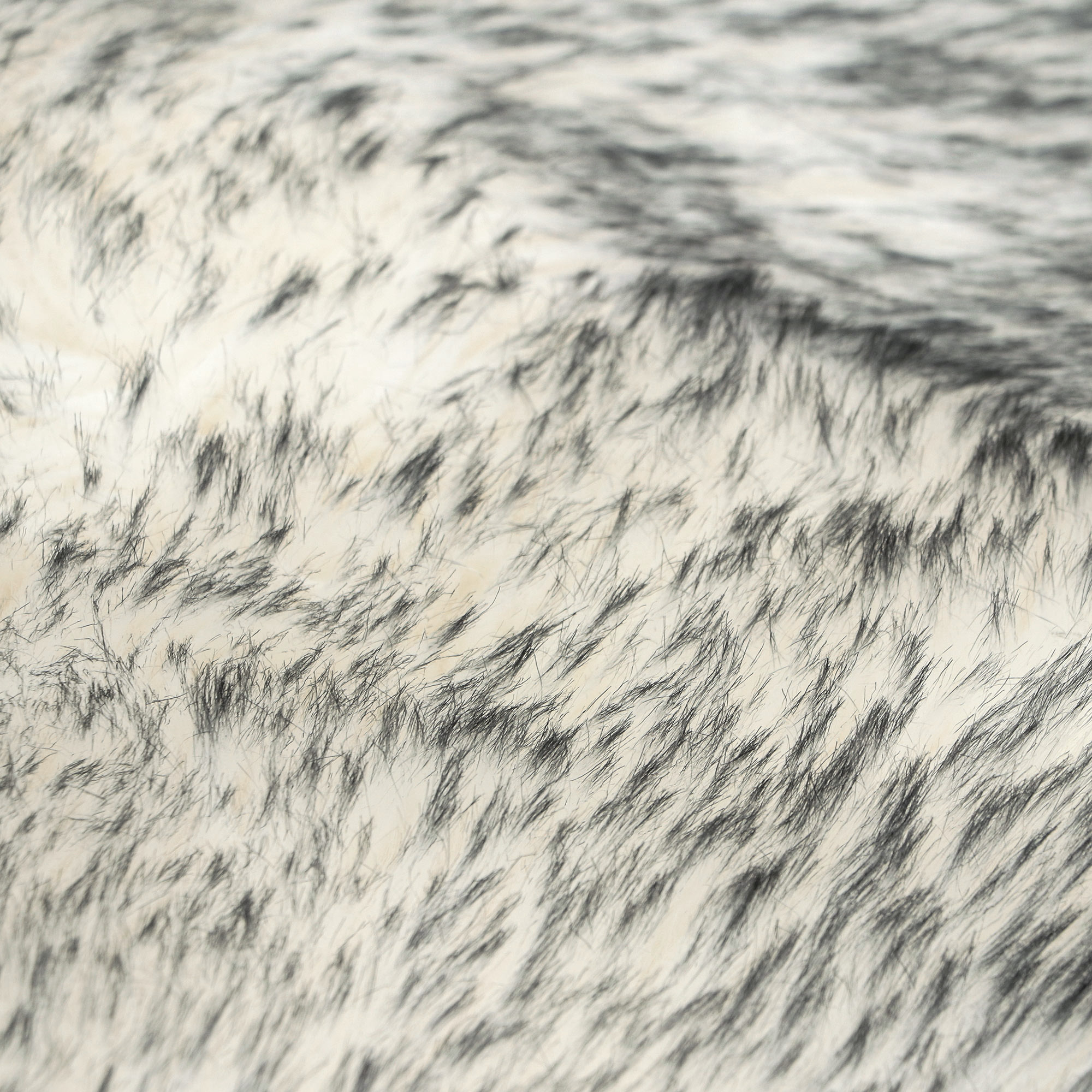 Шкура Ковровые галереи 60х110 овчина искусственная. Wh tip gr пр, цвет светло-серый - фото 2