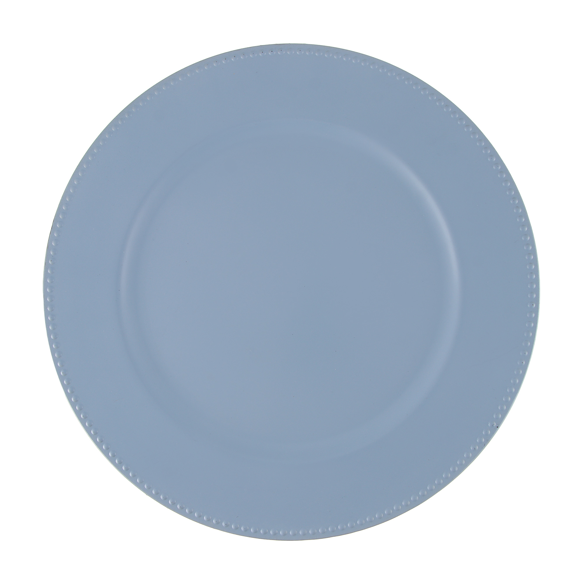 Блюдо декоративное Dekor pap голубое 33см, цвет голубой