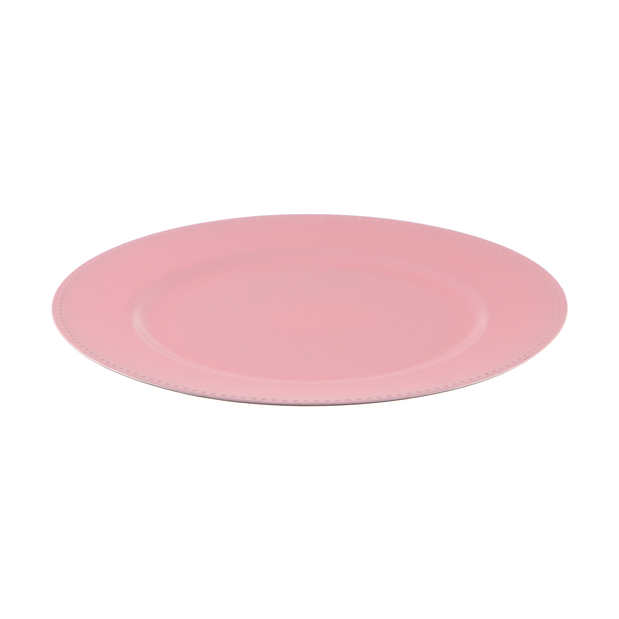 фото Блюдо декоративное dekor pap розовое 33см