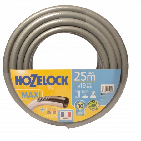 Шланг для полива HoZelock 171219 TRICOFLEX MAXI 3/4 25 м  + коннекторы в комплекте - фото 1