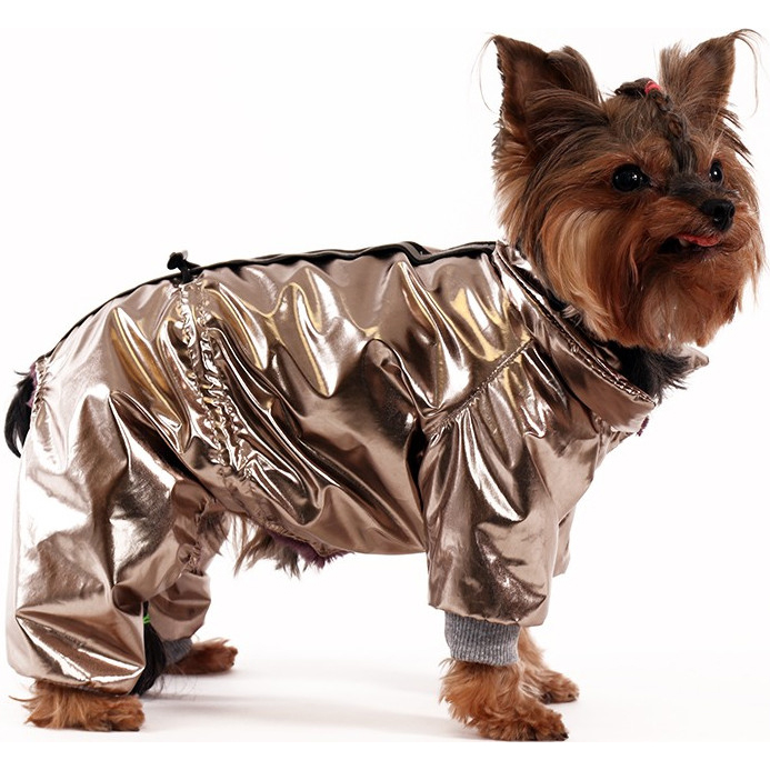 фото Комбинезон для собак yoriki глазурь бронзовая унисекс хl 32 см