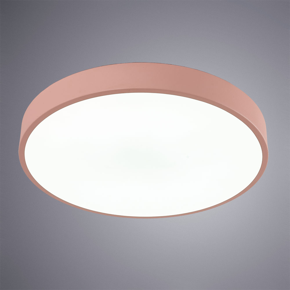 Светильник потолочный a2661pl-1pk Artelamp A2661PL-1PK, цвет розовый - фото 2