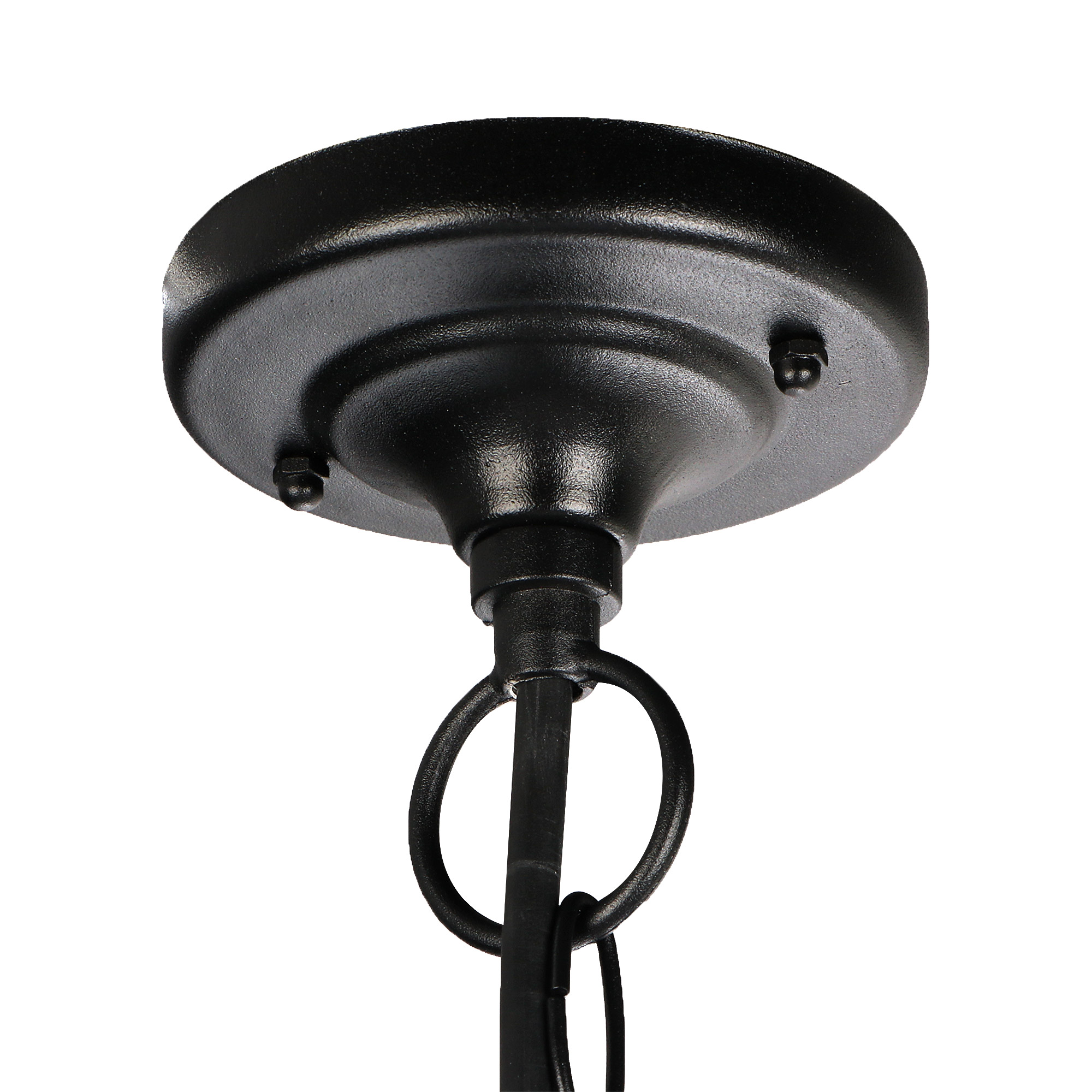Светильник садовый Amber Lamp подвесной 8005LB, цвет чёрный - фото 3